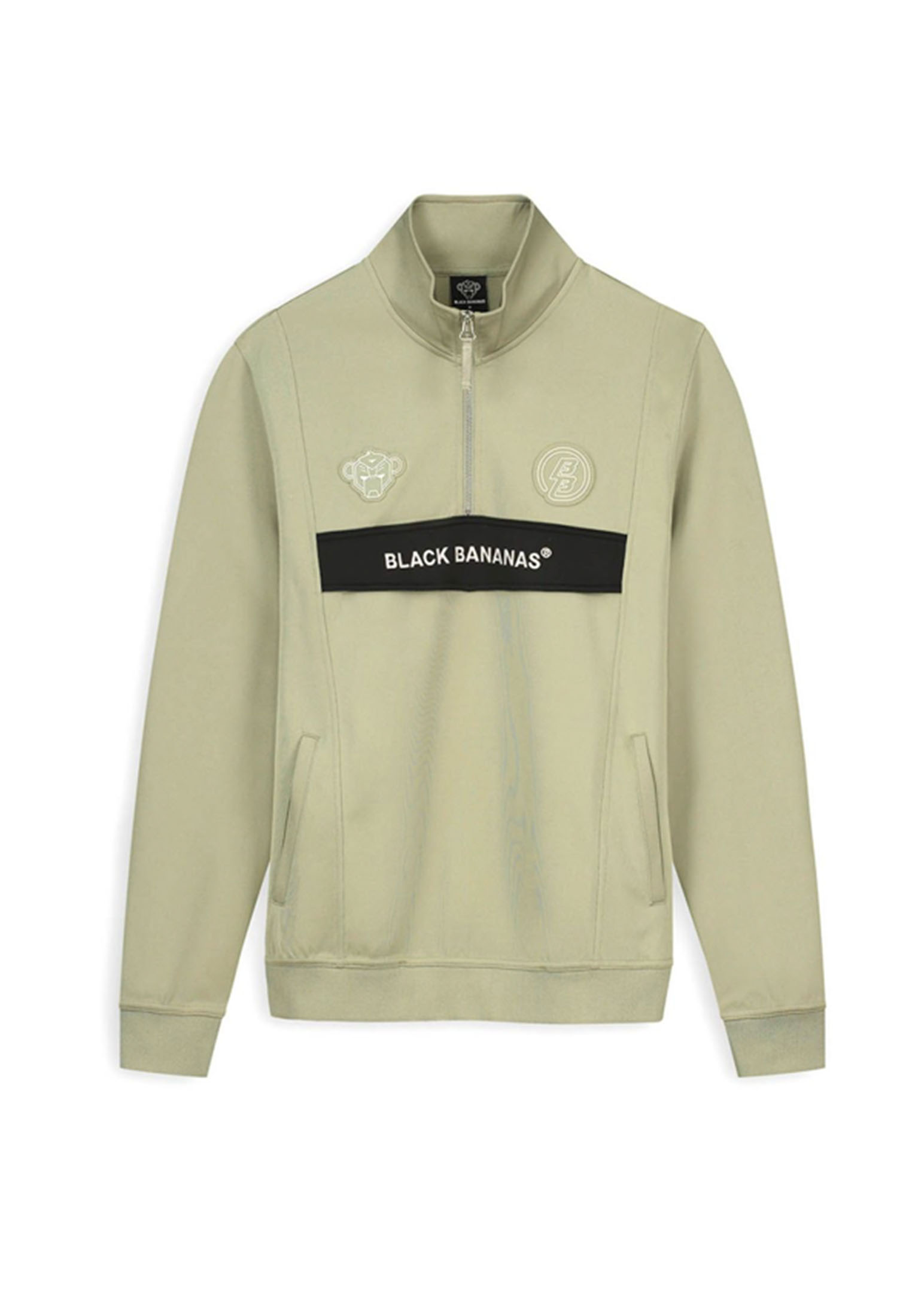 Black Bananas Hook Tracktop MENFW22.2.31 Groen M maat M