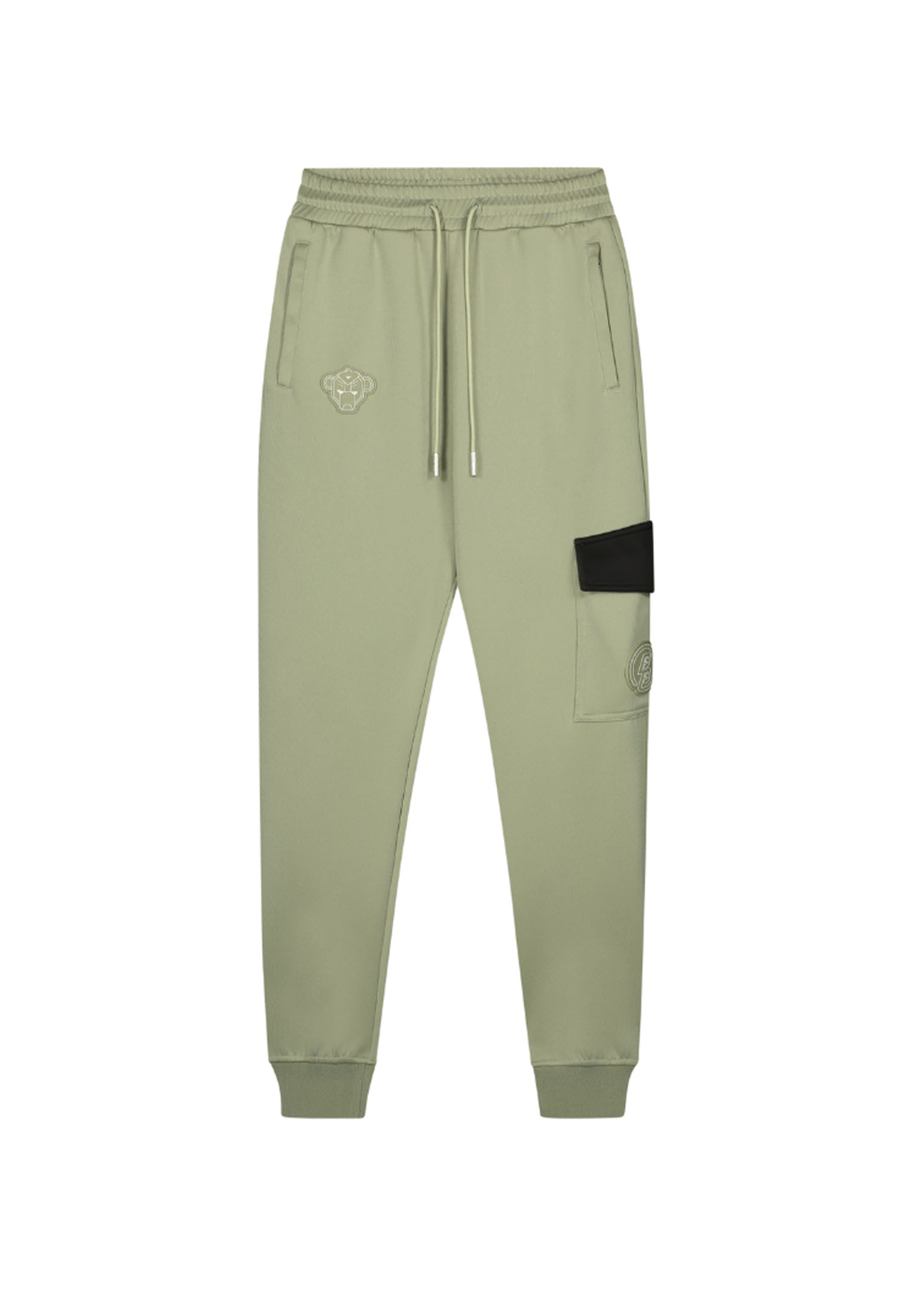 Black Bananas Hook Trackpants MENFW22.4.25 Groen XS maat XS