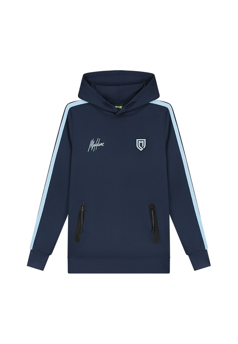 Malelions Sport Academy Hoodie MS2 AW23 11 311 Blauw L maat L