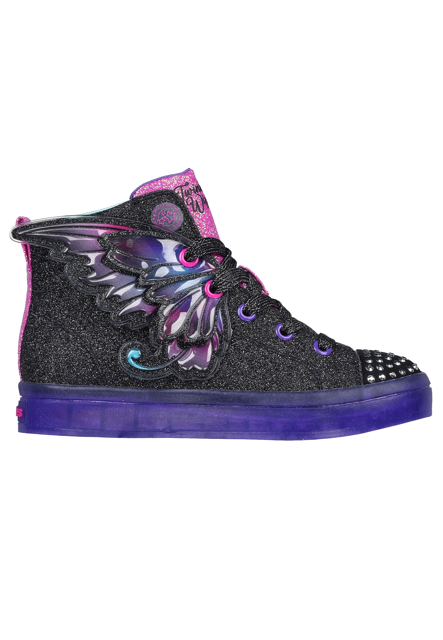 Skechers Twi Lites 2.0 Twinkle Wishe 314350L BKMT Zwart 35 maat 35